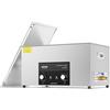 VEVOR Pulitore ad Ultrasuoni 22L con Timer Riscaldante Cestello, Macchina Digitale a Cavitazione Sonica, Pulitrice Ultrasuoni 480 W per Strumenti di Orologi, Occhiali, Monete, Utensili Metallici