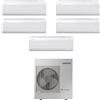 Samsung - Climatizzatore Samsung WindFree Elite S2 wifi penta split 7000+7000+7000+9000+12000 btu inverter A++ in R32 AJ100TXJ5KG