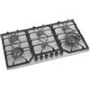 PremierTech® PremierTech PC906 Piano Cottura a Gas a 6 fuochi da 90 cm doppio Wok in Acciaio Inox