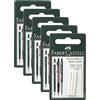 Faber-Castell Gomme di ricambio, 3 pezzi, taglia unica