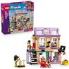 LEGO Friends Negozio di Musica e Appartamento Giocattolo con 3 Mini Bamboline, Animale Domestico Corgi e Strumenti Musicali come Pianoforte, Batteria e Chitarre - Regalo per Bambine da 7 Anni - 42653