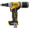 DEWALT Rivettatrice a batteria da 18V per rivetti da 4,8 a 6,4 mm, motore brushless alimentato da batteria powerstack, 2 batterie incluse XR