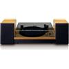 Lenco Giradischi a Cinghia 33 / 45 giri con Diffusori materiale legno LS-300