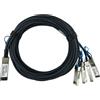 Blueoptics MCP7F00-A003R26N-B-BL Cavo Infiniband 3 M QSFP28 4XSFP28 Black-Silver