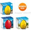 Playmobil tre set di uova di Pasqua 9209 e 4941 e 4944 tutti nuovi imballati
