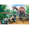 Playmobil Dinosauri Set 71820 Spinosaurus Attack on Researcher's Car nuovo se...