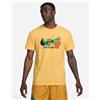 Nike Dri Fit Swoosh2 Graphic M - Maglia Basket - Uomo - Oro