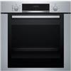 Bosch Serie 4 HRA314BR0 Forno con vapore da incasso 60 x 60 cm Acciaio Classe A. Dimensione del forno: Media, Tipo di forno: Forno elettrico, Capacità interna forno totale: 71 L. Posizionamento dell'apparecchio: Da incasso, Colore del prodotto: Acciaio...
