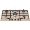 Hotpoint Ariston Piano cottura a gas PCN 750 T (AV) R /HA. Colore del prodotto: Avena, Posizionamento dell'apparecchio: Da incasso, Dimensione della larghezza del piano cottura: 75 cm. Tipo di controllo: Manopola, Posiz... - 869991547490 - PCN750T(AV)R/HA