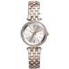 Michael Kors Petite Darci orologio al quarzo analogico con cinturino in acciaio inossidabile argento e oro rosa per donna MK3298