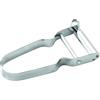 Fackelmann Pelapatate francese in acciaio inox, 11 cm, argento