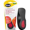 Scholl In-Balance Solette Ortopediche Tallone Plantare Sollievo Dolore, per Tallonite, Tendine d'Achille, con Gel Ammortizzante a Doppio Strato con Supporto Flessibile, Taglia S (37-39.5), 1 Paio