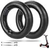ulip Confezione da 2 Tubi rinforzati 90/65-6,5 con curvatura a 90 Gradi per Scooter Dualtron Thunder Speedual Plus Zero 11 X 110/90-6.5 110/50-6.5