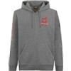 AC Milan Felpa Ftbl Icons, Prodotto Ufficiale, Unisex, Grigio con Zip, L