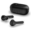 Motorola Sound MOTO BUDS 085 Auricolari Bluetooth - Cuffie Wireless con 15 Ore di Riproduzione - Headphones Resistenti all'Acqua e al Sudore - Microfono e Controllo Touch - Nero