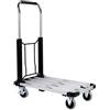 Bakaji Carrello Portapacchi Portatutto da trasporto con manico Pieghevole, Pianale portata massima 150 kg, con 4 Ruote Struttura Acciaio Dimensioni Aperto 71 x 42 x 94 cm