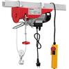 Stakmann Paranco Elettrico 1000W Argano Montacarico Fili Verricello Paranchi Elettrici Sollevatore Carico Sollevamento 220 V Sovraccarico Ascensore Con Telecomando (200kg/400kg)