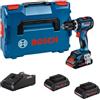 BOSCH PROFESSIONAL Trapano con percussione Bosch Professional GSB 18V-90C + 3 batterie Procore 18V 4Ah