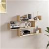 DEGHI Mensola 120x18 cm in legno rovere - Tetris