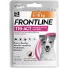 FRONTLINE TriAct, 1 Pipetta, Cane S (5kg-10kg), Antiparassitario per Cani e Cuccioli di Lunga Durata, Protegge il Cane da Pulci, Zecche, Zanzare, Pappataci e Leishmaniosi, Antipulci 1 Pipetta