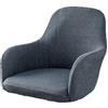 ALABOW 1/2/4/6 Pezzi Copripoltrona，Elasticizzato con Braccioli Coprisedie Elasticizzato Schienale Poltroncina Cucina Soggiorno Copertura Sedia da Scrivania Copri Sedie ,Bianca ( Color : #2 , Size : 1pcs )