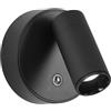 HUIOP Faretto Moderno Minimalista,Faretto Moderno Lampada da Parete Magnetica Dimmerabile Lampada da Lettura sul Comodino Camera da Letto Interruttore tattile Protezione per Gli Occhi Senza