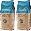 CAFES GUILIS DESDE 1928 AMANTES DEL CAFE Caffè Decaffeinato in grani - Alta qualità chicchi di caffè i 100% Arabica 2 Kg