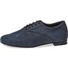 Diamant TANZSCHUHMANUFAKTUR 183-005-537, Scarpe da Ballo Donna, Glitter Blu Scuro, 34 EU