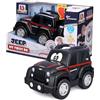 Burago BBURAGO Jeep Radiocomandata My First RC, Licenza Ufficiale Jeep, Livree Carabinieri o Polizia, Luci e Suoni, Controller a Volante, Età Consigliata 2+ Anni