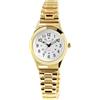 Just Watch Orologio da donna in acciaio inox, facile da leggere, 18 cm, diametro: 27,5 mm, 14 mm, luminoso, 24 ore, regalo per donne, Colore: oro., Bracciale