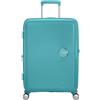 American Tourister Soundbox - Spinner M, Valigia, 67cm, 81 L, Turchese (Turquoise Tonic)