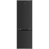 CHiQ Frigorifero Combinato FBM260L 262L (187+75), Low Frost, Inox scuro, Porte reversibili, Classe energetica E, 39db, 12 anni di garanzia sul compressore