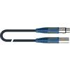 QUIK LOK - RKSM/340-3 XLR MASCHIO/XLR FEMMINA, Cavo Microfonico Quik Lok ROK SOLID, XLR Maschio/XLR Femmina, Lunghezza 3 mt, Colore Nero