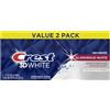 Crest 3D White Advanced Glamorous White Teeth Whitening Toothpaste, 3,3 oz, Confezione da 2