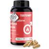 ORBIS TESTOWIT Integratore Naturale per Uomini | Supplemento per la Regolazione Ormonale con Muira Puama, Maca e Ashwagandha | aumenta la vitalità naturale | Potenziatore di Energia per Uomini | 120 Capsule