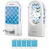 Kwoxet Trappola Elettrica UV per Mosche, 5 Adesivi, Silenziosa, Interni