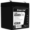 Green Cell GreenCell® Batteria al piombo AGM 12V 4,5Ah Accumulatore Ricaricabile Sigillata VRLA Senza manutenzione Batterie di ricambio ermetica | giocattoli per bambini | Installazioni di allarme | UPS/USV