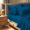 Nuit Des Rêves Premium Ranforce - Lenzuolo con angoli per letto matrimoniale, 140 x 190 + 30 cm, 100% cotone, 145 fili, lavabile in lavatrice a 30 °C, morbido e resistente