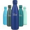 KollyKolla Bottiglia Termica 500ml, A Prova di Perdite, Borraccia Acciaio Inox Doppia Parete, Senza BPA, Borraccia Termica Riutilizzabile per Bambini, Ufficio, Scuola, Outdoor, Escursioni, Viaggi, Palestra