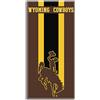 Northwest The Northwest Company Telo mare con licenza ufficiale NCAA Zone Read, colori multipli, 76,2 x 152,4 cm