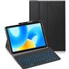 YHFZR Tastiera Custodia per Lenovo Tab K11 Plus 11,5 Pollici, [Italiana Layout] 7 Colori Backlit Tastiera Wireless Con Custodia Protettiva Per Lenovo Tab K11 Plus 11,5 Pollici TB352FU, Nero