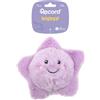 Record - Gioco per Cani Bubble in Peluche Senza Imbottitura con Palla in Gomma - Palla per Cani con Rimbalzo Imprevedibile, Squeaker ed Effetto Crunchy | Stella Marina, 20 cm