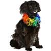 Rubie's Rubies Costume Company - Collare per animali domestici, motivo: arcobaleno