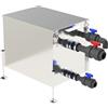 SFA - Sanigrease T 40 - Vassoio per Grassi - Plonge Ristorante - Volume 39 L - Vassoio su 4 Piedi - Cesto per bucce Rimovibile - Compatto - 55 x 40,8 x 48,4 cm
