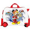Disney Mickey Joy Valigia per bambini Multicolore 50x38x20 cms Rigida ABS Chiusura a combinazione numerica 34L 2,1Kgs 4 Ruote Bagaglio a mano