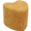 Kare Design Sgabello Lovely, giallo, pouf a forma di cuore, soggiorno, corridoio, 36 x 34 x 35 cm (A x L x P)