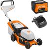 STIHL RMA 243 - Tagliaerba con batteria AK 20 - 36V 4Ah - Taglio 41 cm