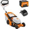 STIHL RMA 443 V - Tagliaerba semovente con batteria AK 30 S - 36V 5Ah - Taglio 41 cm