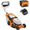 STIHL RMA 448 V - Tagliaerba semovente con batteria AK 30 S - 36V 5Ah - Taglio 46 cm