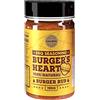SALDVA Burger's Heart BBQ Burger Rub - 100% Natural BBQ Seasoning - Classic Seasoning Mix For Extraordinary Tasting Burgers - Beef, Pork, Poultry, Veggie Patties - Large Jar (190g)